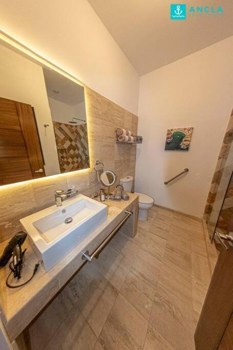 Ancla Baja Living Condominio Nuevo Con Vista 4 La Paz Esterno foto